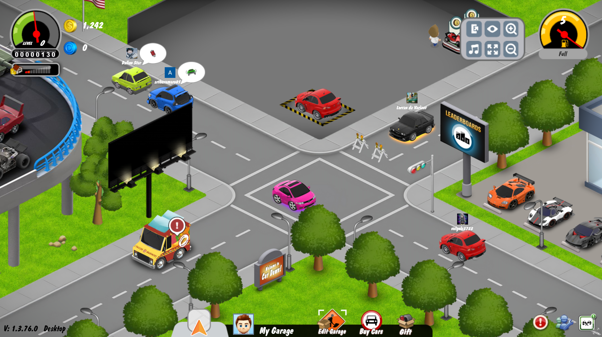 Car Down game screenshot