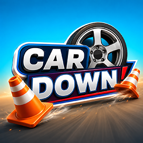 Car Down game logo